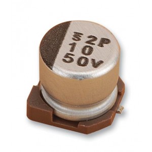 UUT1C470MCL1GS, Конденсатор алюминиевый электролитический 47мкФ 16В ±20% (6.3х5.8мм) для поверхностного монтажа 50мА 2000час 105°С лента на катушке