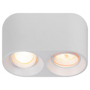 Светильник настенно-потолочный спот OL25-2 WH MR16/GU5.3, белый, поворотный Б0054384