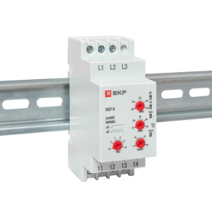 Реле контроля фаз РКФ-8 многофукц. rkf-8