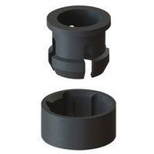 LEDCR-174, Оборудование для монтажа светодиодов LED Clip and Ring,Black,T-1-3/4 LED, LED Clip and Ring,Black,1K/Bag