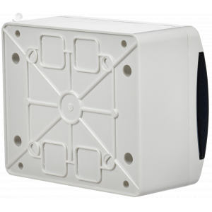 Корпус пластиковый навесной на 6 модулей ЩРН-П-6 IP41 UNION Compact черная прозрачная дверь UIC-KP12-N-06-41-K01