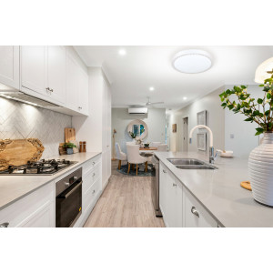 Светильник светодиодный PREMIUM SAPHIR 55Вт 230В 3000-6500К 4400лм IP40 395х95мм настенно-потолоч. управляемый с пультом ДУ КОСМОС KSSaph55W