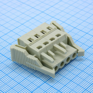 8EDGKG-5.08-04P-11-01A(H), Разъемный клеммный блок серия 8EDGKG шаг 5.08мм 04 контакт(-ов)
