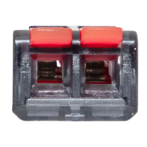 Строительно-монтажная клемма СМК 221-612 с рычагом 2 отверстия 0.5-4.0(6) мм2 EKF PROxima plc-smk-221-612