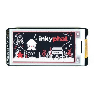 PIM367, Средства разработки визуального вывода Inky pHAT (ePaper/eInk/EPD) Yellow/Black/White