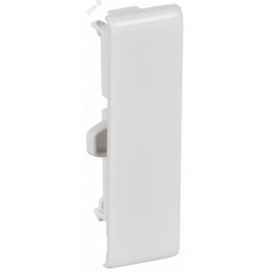 DLP Накладка на стык крышки 65мм для кабель-каналов 80х35 80х50 105х50 150х50 белая 010801