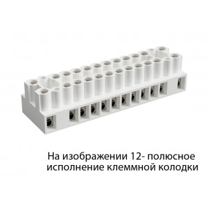 Клеммная колодка KL 16/20 PA, Клеммные колодки, Тип KL 16 PA, 20 полюсов, неделимые, без защиты провода, номинальное сечение провода: 2,5 мм кв., номинальные характеристики: 500 V; 25 A; серия Appliance