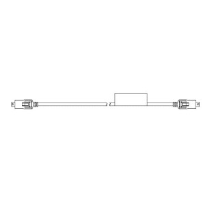 111041-5001, Кабели USB / Кабели IEEE 1394 HSA LVDS 2WIR MINI-B PLG TO PLG POL A-A