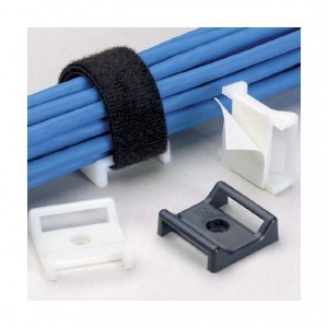 ABMT-A-C20, Cable Ties Cable Tie Mount Adh. 1.12x1.12