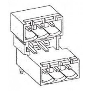 284061-3, Съемные клеммные колодки HDR 3P R/A 5.08mm