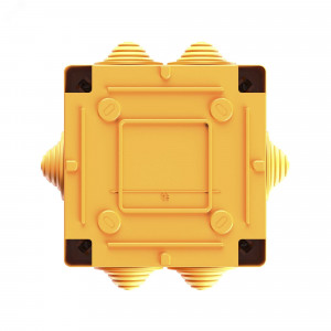 Коробка ответвительная FS 100х100х50мм 6р 450В 6А 4кв.мм с каб. вводами и клеммн. IP56 пластик. FSB11604