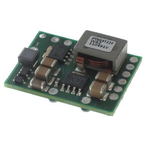 PTH04T221WAD, Преобразователи постоянного тока в постоянный без изоляции 16A 2.2V-5.5Vin Cer Cap Ver Pwr Module
