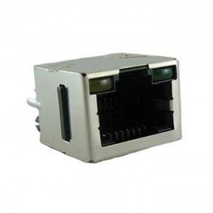 RJHSE-5485, Модульные соединители / соединители Ethernet 8P Hi Speed Mod Jack Green LED