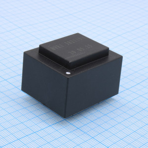 KSP-BVEI3821190, Трансформатор питания 4.5ВА  230В 2х9В 2х250мА до+70°C (EI 38/13.6)28.6мм