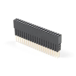 PRT-16763, Проводные клеммы и зажимы Extended GPIO Female Header - 2x20 Pin (16mm/7.30mm)