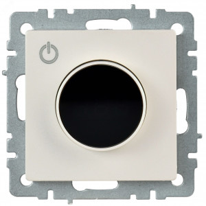 Термостат электронный с индикацией BRITE СП IP20 ТС10-1-БрЖ жемчуг BR-RT11-K36