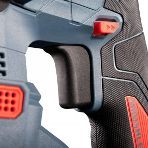 Перфоратор аккумуляторный HB-20-24 серия ПРОФИ, Перфоратор аккумуляторный 20V бесщеточный с максимальным размером оснастки SDS-Plus до 24 мм, 2 аккумуляторные батареи: Li-ion, 20 В/4Ач, зарядное устройство, кейс