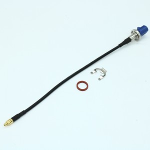 897625100, РЧ / CABLE ASSY SMB FAKRA JACK C-CODE - MMCX STRAIGHT