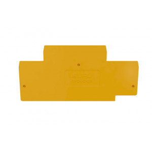 Боковая крышка TPD4-2-OG-EA, Крышка боковая, для клемм TPD4-2-..., цвет: оранжевый