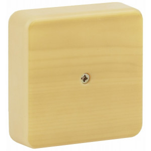 Коробка распаячная 100х100х30 (без клеммы) сосна IP40 (50/1500) Б0031182