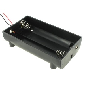 12BH141A-GR, Контакты, защелки, держатели и пружины для цилиндрических батарей 4 D W/6" WIRE LDS