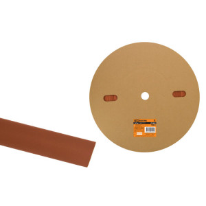 Термоусаживаемая трубка ТУТнг 16/8 красная (100 м/ролл) SQ0518-0040