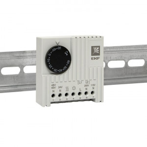 Термостат NO/NC (охлаждение/обогрев) на DIN-рейку 5-10А 230В IP20 PROxima thermo-no-nc-din