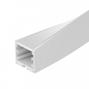 Профиль SL-ARC-3535-TWIST180-500 WHITE 032687, Алюминиевый профиль для светодиодных лент и линеек, скрученный на 180°. Цвет - белый RAL9003 (порошковая окраска). Габаритные размеры (L?W?H): 500x35x35 мм. Ширина площадки для ленты - 24 мм. Экраны, заглушки и другие аксессуары приобретаются отдельно. Це