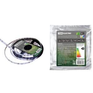 Лента светодиодная SMD5050-60 LED/м-IP20-12 В-10 Вт/м-RGBW (4 в 1), (5 м) TDM (кр.5м)