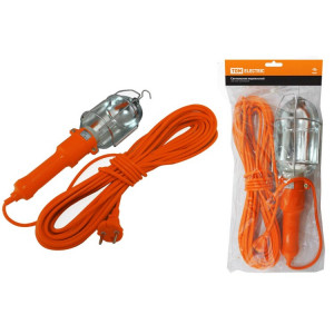 Светильник переносной УП-2Р круглая вилка 2Р/10метров SQ0306-0003