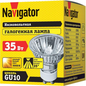 Лампа галогенная 94 225 JCDRC 35Вт GU10 230В 2000h 94225
