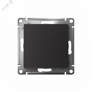 Выключатель 1-кл. СП AtlasDesign 10А IP20 (сх. 1) 10AX с самовозвратом механизм карбон SE ATN001015