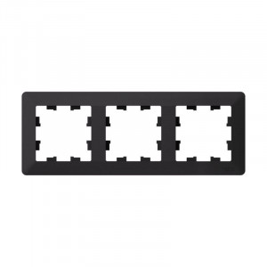 ATLASDESIGN AIR 3-постовая РАМКА, КАРБОН/дымчатый черный ATN221003