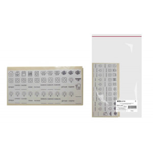 Комплект пиктограмм для маркировки щитков "Базовый" SQ0817-0079