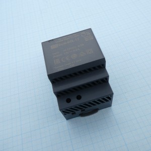 DDR-60L-12, DC-DC, 60Вт, вход 18…75 В DC, выход 12В/5А, изоляция 4000В DC, в кожухе на DIN-рейку, 52.5х90х54.5мм, -40...+85°С
