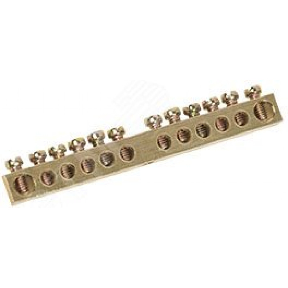 Изображение товара Шина PEN земля-ноль 6х9мм 12/1 для распределительных шкафов