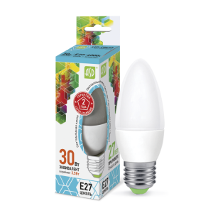 Лампа светодиодная LED-СВЕЧА-standard 3.5Вт 230В Е27 4000К 320Лм 4690612003894