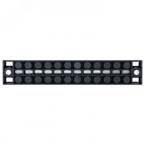 Терминал клеммный TB-2512 до 2.5кв.мм 25А 12 клеммных пар tb-2512