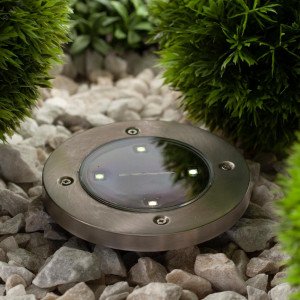 ERAST040-08 Садовый светильник на солнечной батарее, сталь, пластик 13 см (40/1440) Б0038502