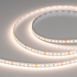 Лента MICROLED-M240-8mm 24V White-CDW (9.6 W/m, IP20, 2216, 5m) 024507(2), Биполярная лента MICROLED-M240 с изменяемой цв.температурой, открытая. Светодиоды 2216, 240 шт/м (1200 шт на 5 м), белая плата, ширина 8 мм, скотч 3M. Цвет БЕЛЫЙ 6000 K + ТЁПЛЫЙ 2700 K, цветопередача CRI>90, угол 120°. Питание 24V, мощность 9.6 Вт/м (48 В