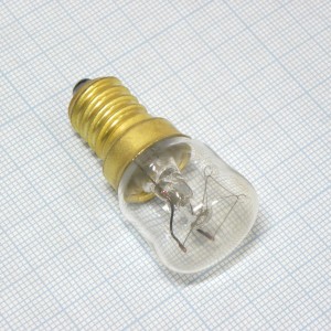 Лампа для духовой печи 15W 300C, Лампа для духовых шкафов 230V 15W, резьбовой цоколь E14