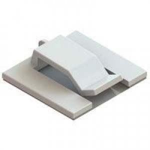 CFCCS-8-01A, Кабельный монтаж и принадлежности Clamp,Flat,Adh Mnt,Natural, Clamp,Flat,Adh Mount,Natural,1K/Bag