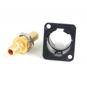 BPJJ02AUX, Соединители RCA  BLKHD RCA JCK TO JCK