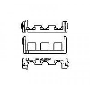 316062-1, Электропитание платы POWER DLOCK PLATE 3P /6.5MM