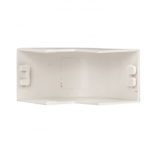 Угол внешний (25х25) (4 шт) белый Plast obw-25-25x4