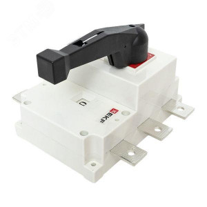 Рубильник-выключатель 3п 400А с рукояткой управления для прямой установки PowerSwitch PROxima psds-400-3