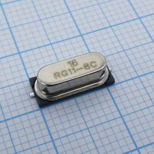 12.87800, Резонатор кварцевый 16МГц, 30ppm, 16пФ, 70С
