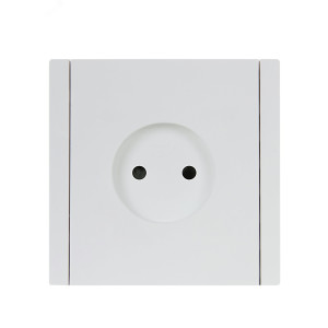 FORTE&PIANO Розетка 1-местная без заземления с защитными шторками винтовое крепление 10А FP217 белый IEK FP-R13-10-K01