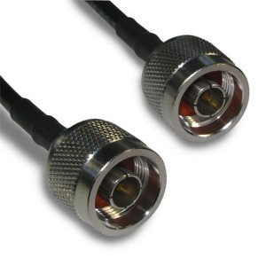 175101-19-06.00, Соединения РЧ-кабелей N Strt Plug - N Strt Plug on RG-58 6in