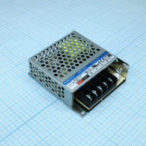 LM50-22B24, AC-DC, 50Вт, вход 85...264В AC 47...63 Гц, выход 24В/2.2А, изоляция 4000В AC, в корпусе на шасси, -30...+70°C